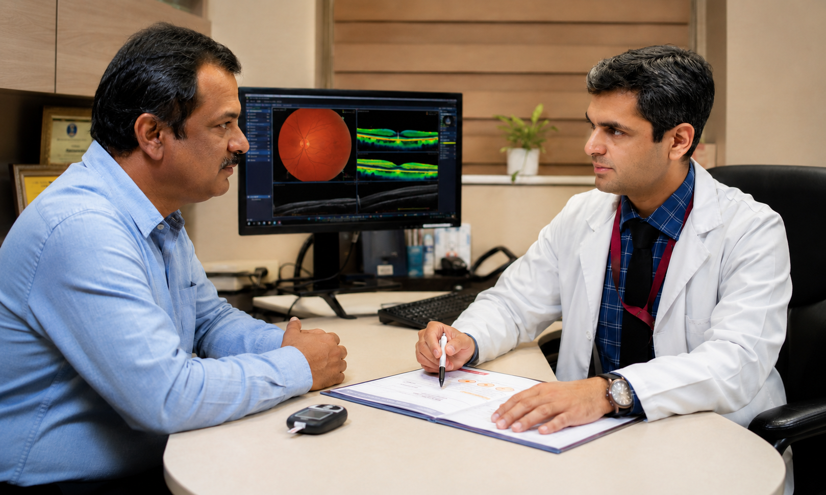 Glaucoma and diabetes: what eye-health checks matter?